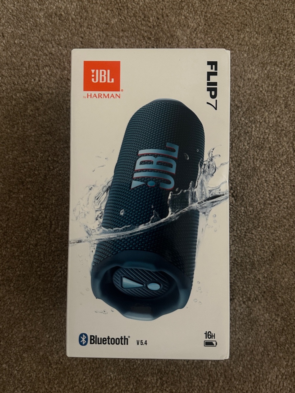JBL Flip 7 Portable Bluetooth Speaker - Teal Blue